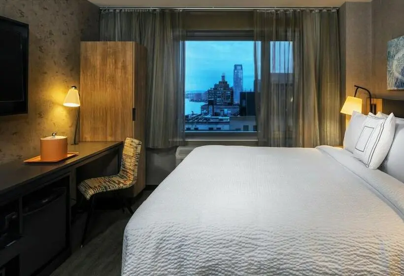 اتاق استاندارد با تخت دوبل, Courtyard By Marriott New York World Trade Center Area