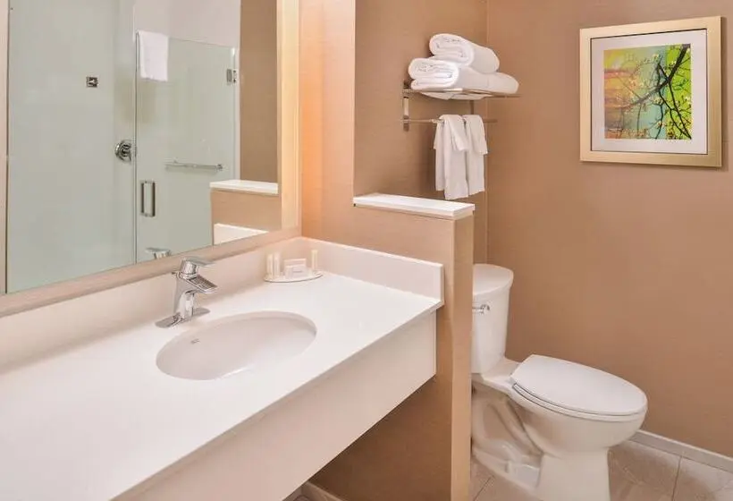 ダブルベッドスタンダードルーム, Fairfield Inn & Suites By Marriott Eugene East/springfield