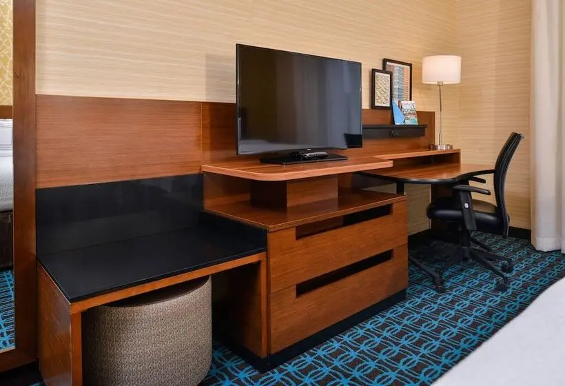 ダブルベッドスタンダードルーム, Fairfield Inn & Suites By Marriott Eugene East/springfield