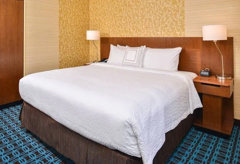 ダブルベッドスタンダードルーム, Fairfield Inn & Suites By Marriott Eugene East/springfield