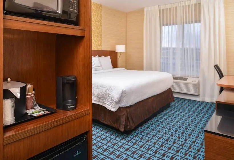 ダブルベッドスタンダードルーム, Fairfield Inn & Suites By Marriott Eugene East/springfield