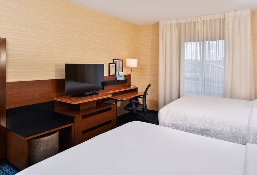 Номер Стандарт 2 Двуспальные Кровати, Fairfield Inn & Suites By Marriott Eugene East/springfield