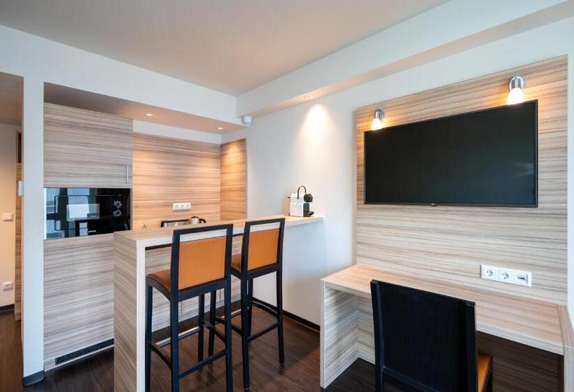침실 1개 발코니 아파트, Staycity Aparthotels Heidelberg