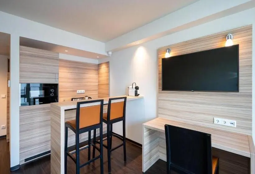 バルコニー付き１ベッドルームアパートメント, Staycity Aparthotels Heidelberg