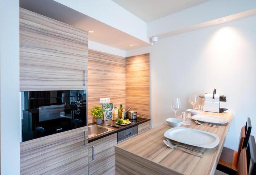 침실 1개 발코니 아파트, Staycity Aparthotels Heidelberg