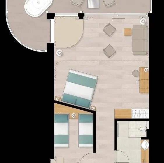 Familien Suite, Insel Der Sinne Natur