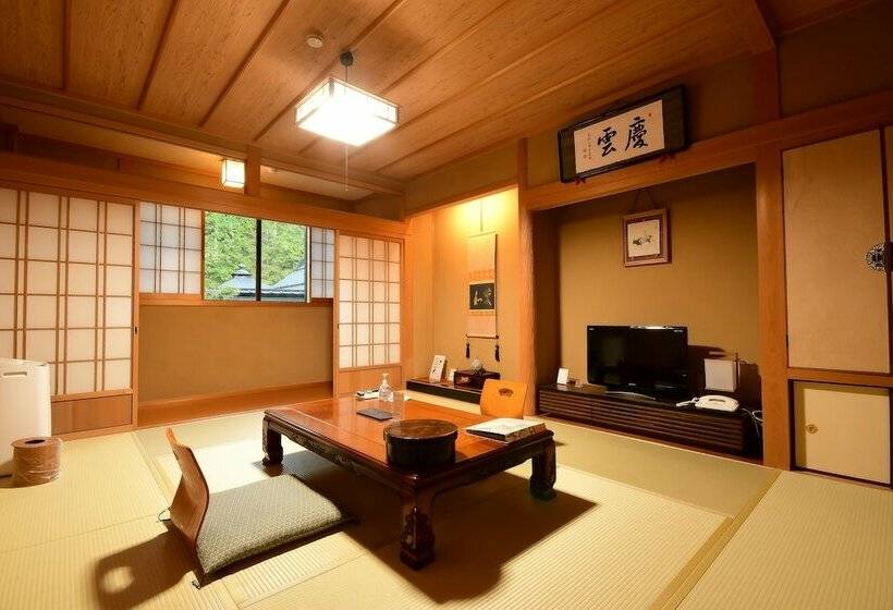 غرفة قياسية حمام مشترك, 高野山 宿坊 不動院 Koyasan Shukubo Fudoin