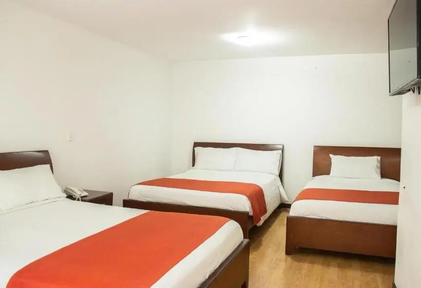 デラックストリプルルーム, Nogal Suite Hotel Pasto