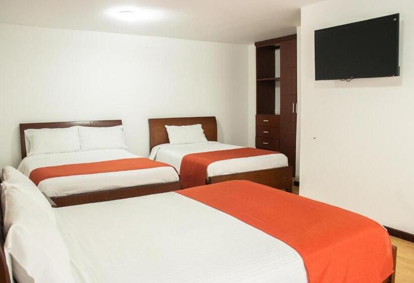 디럭스 트리플 룸, Nogal Suite Hotel Pasto