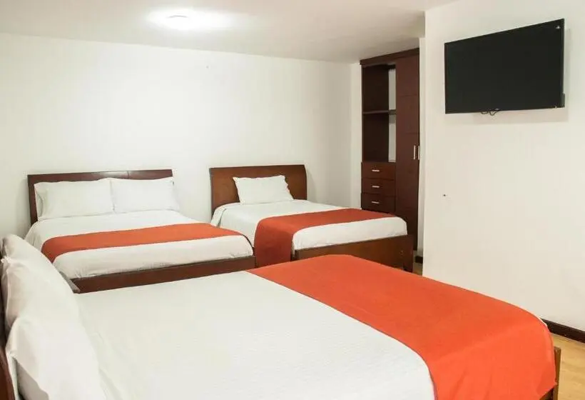 デラックストリプルルーム, Nogal Suite Hotel Pasto
