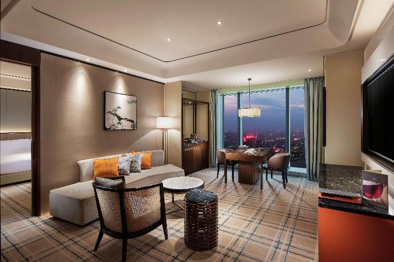 Люкс Кровать Кинг, Hilton Fuzhou