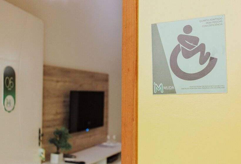 חדר סטנדרט מותאם לאדם עם מוגבלויות, Muda