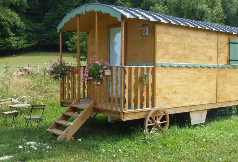 חדר משפחתי נוף להרים, Roulottes Django Et Bella