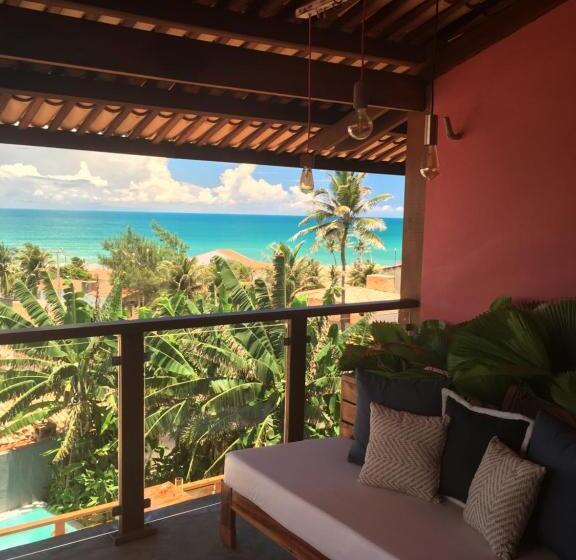 דירת חדר נוף לים, Castelo Pink Boutique