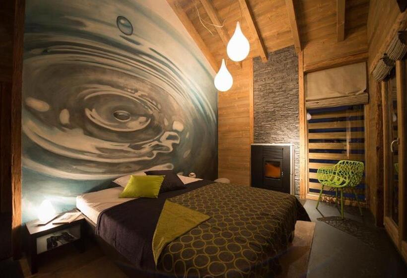 Шале 1 Спальня, Les Mazots De La Source & Spa