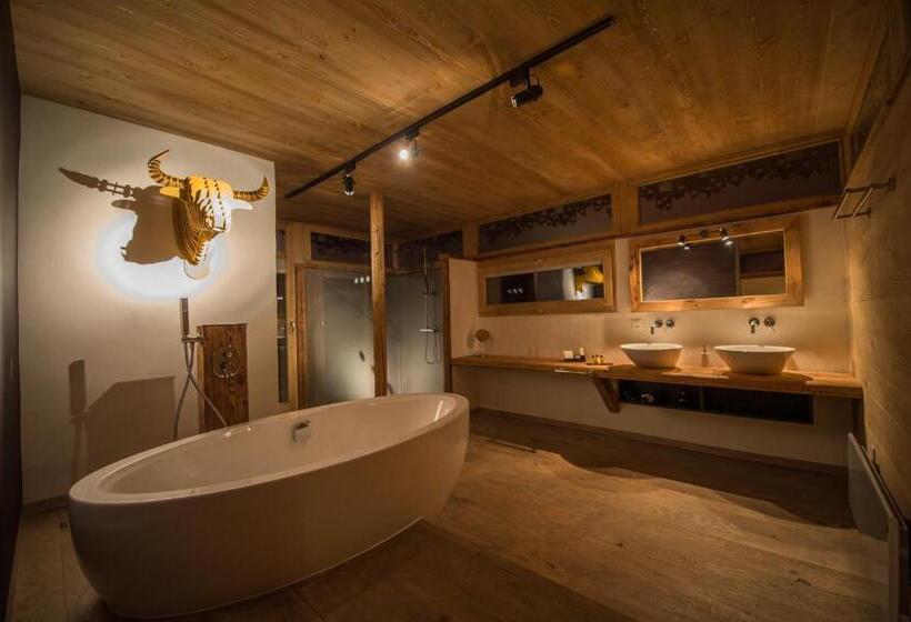 シャレー・スペリアー1寝室, Les Mazots De La Source & Spa