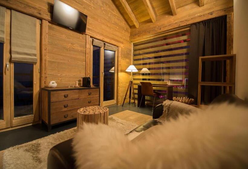 シャレー・スペリアー1寝室, Les Mazots De La Source & Spa