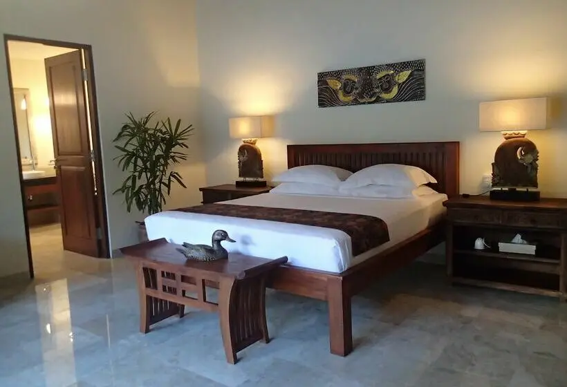 キングサイズベッドのデラックスルーム, Aloka Bahari Villas