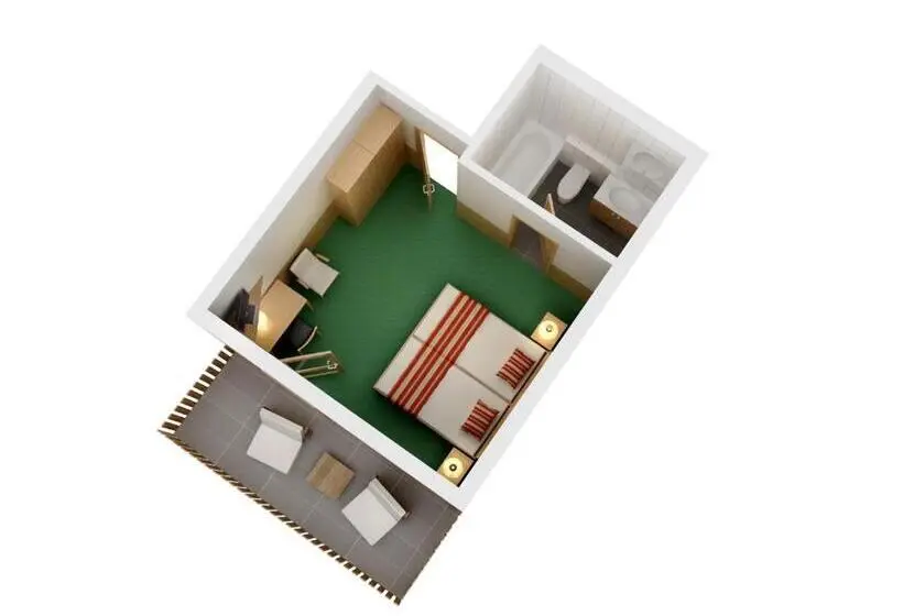Standard Room with Balcony, Arlenwald