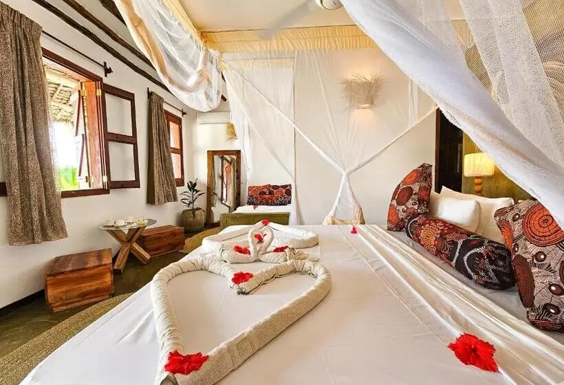 オーシャンビューのスタンダードバンガロー, Milele Beach Resort