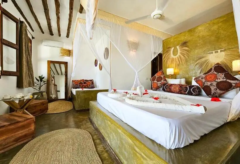 オーシャンビューのスタンダードバンガロー, Milele Beach Resort