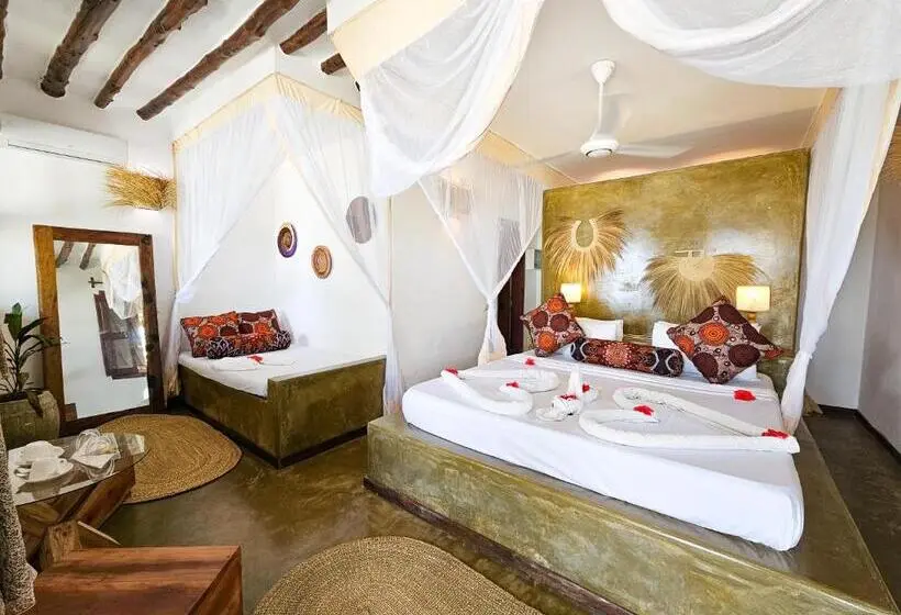 オーシャンビューのスタンダードバンガロー, Milele Beach Resort