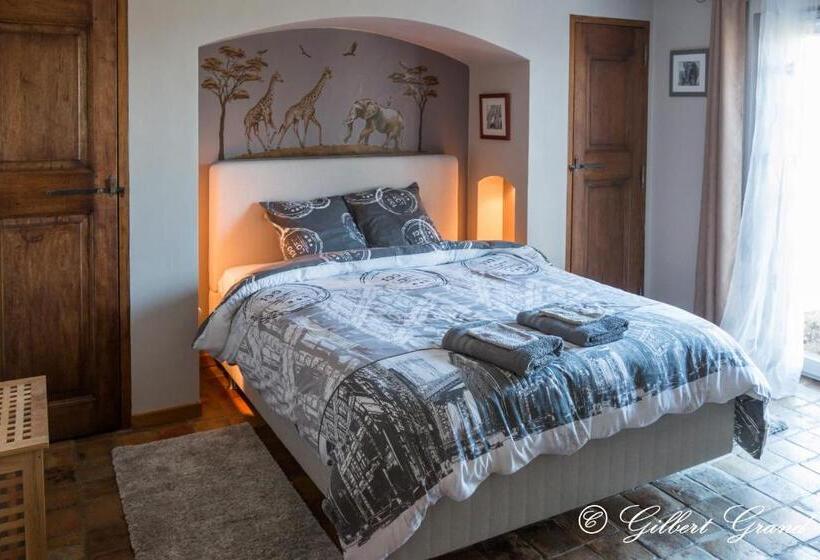 חדר סטנדרט נוף להרים, B&b L'estuve Provencale