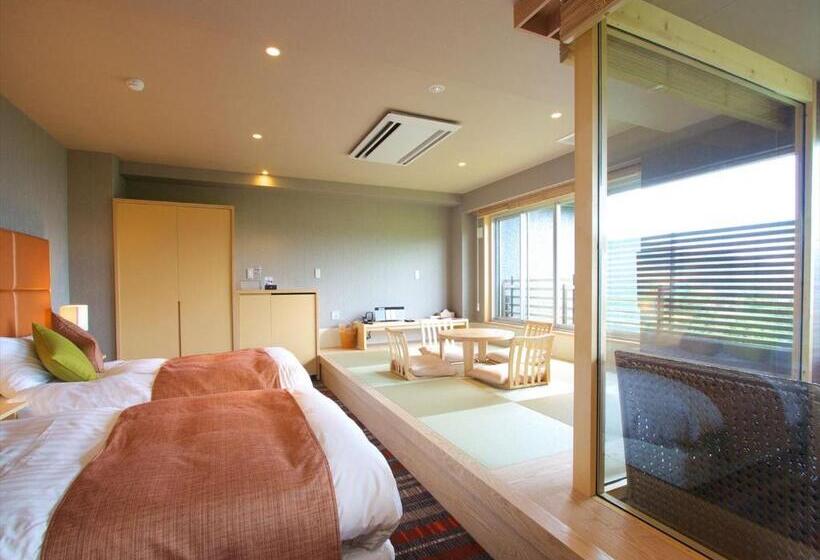 غرفة قياسية مطلة على الجبل, Hakone Yuyado Zen