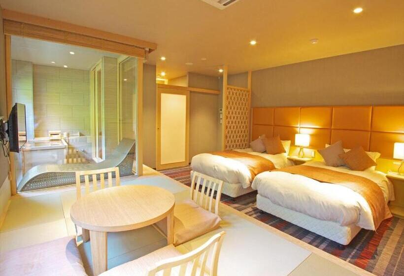 غرفة قياسية مطلة على الجبل, Hakone Yuyado Zen