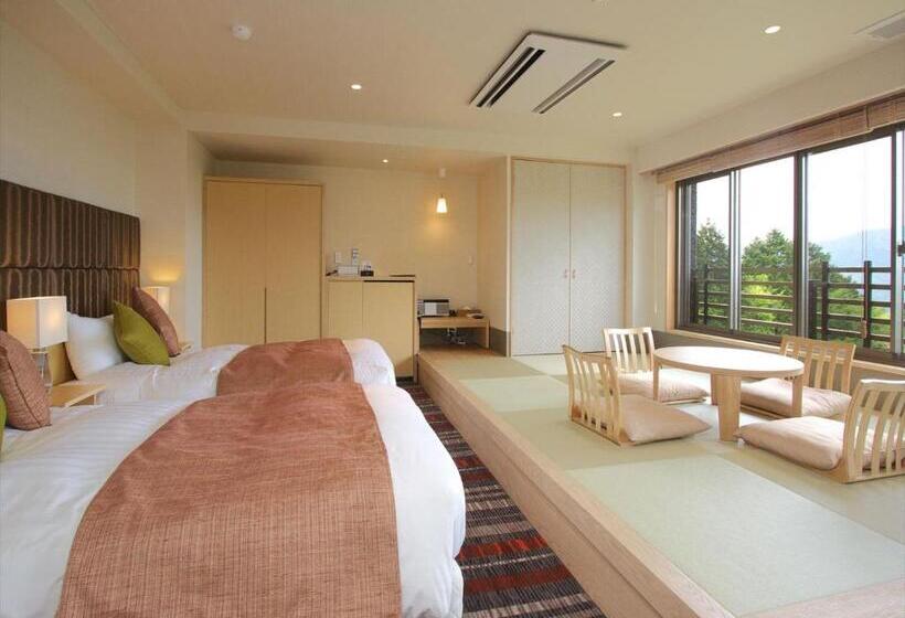 غرفة قياسية ذات إطلالة, Hakone Yuyado Zen