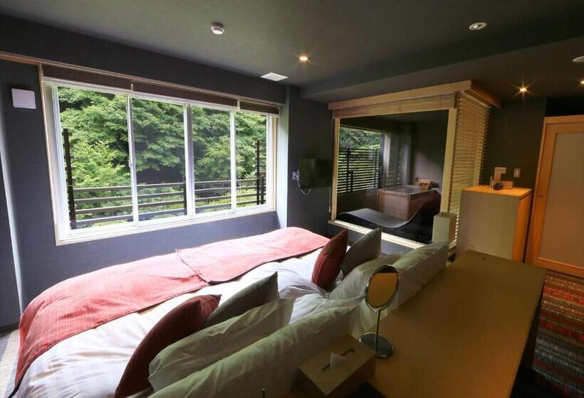 غرفة قياسية ذات إطلالة, Hakone Yuyado Zen