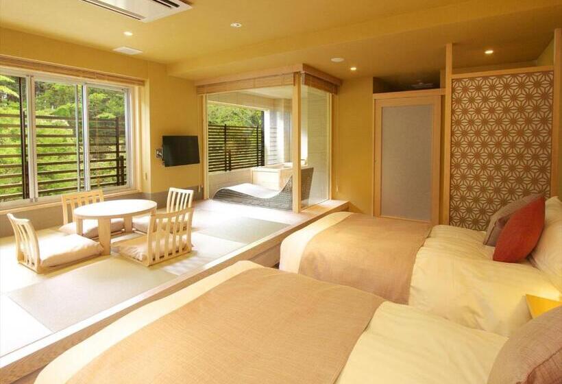 غرفة قياسية ذات إطلالة, Hakone Yuyado Zen