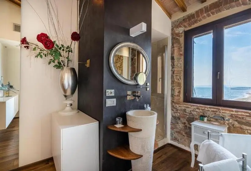 Standardzimmer Queensize Bett, Torre Mozza Dimora D Epoca