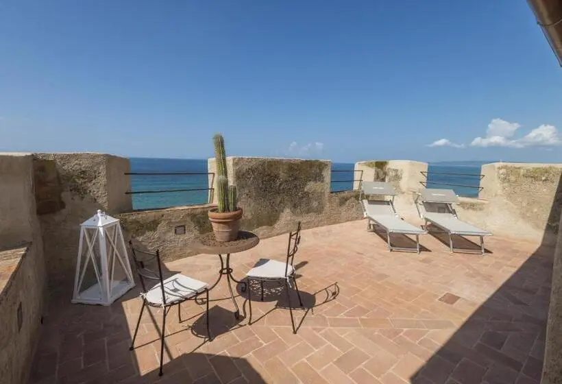 Standardzimmer Kingsize Bett, Torre Mozza Dimora D Epoca