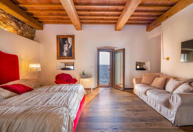 חדר סופריור נוף לים, Torre Mozza   Dimora D  Epoca