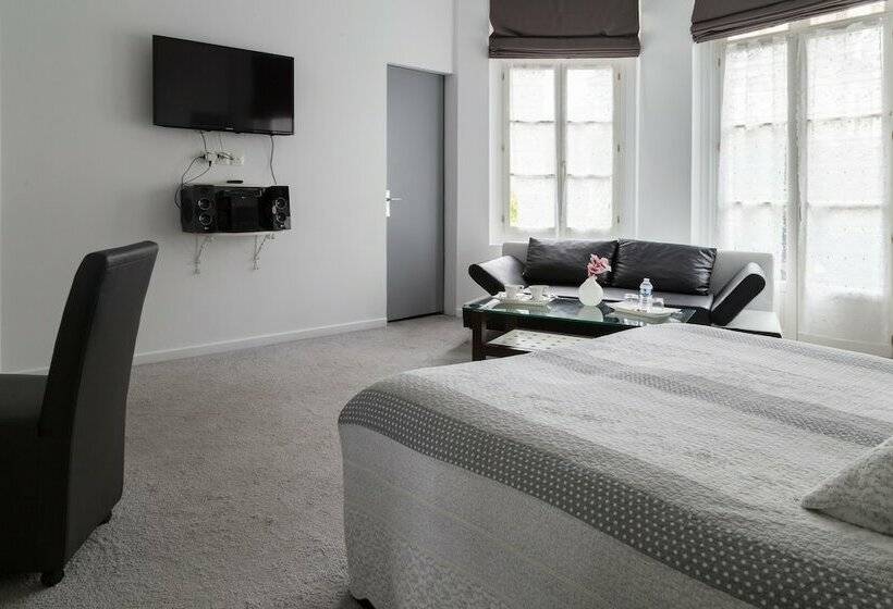 标准间带阳台, Bed&breakfast Gîte La Demeure D Eirene