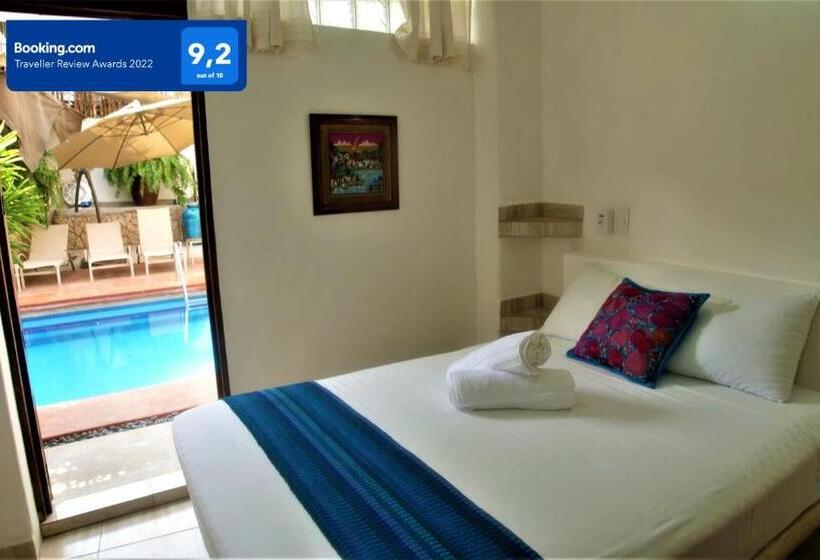 חדר סטנדרט נוף לבריכה, Diamante Sayulita