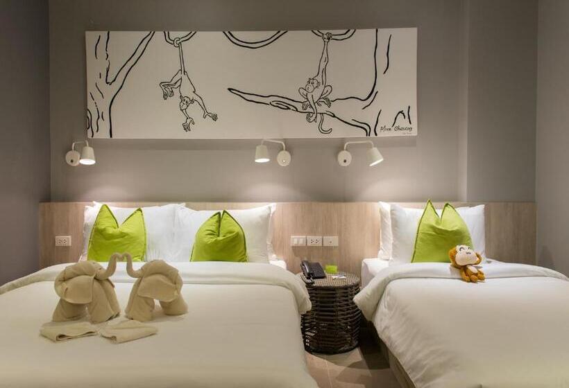 디럭스 트리플 룸, Ploen Chaweng By Tolani