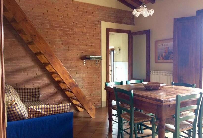 Апартаменты 1 Спальня с Террасой, Agriturismo La Palazzina