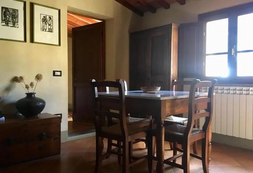 庭の見える1ベッドルームアパートメント, Agriturismo La Palazzina