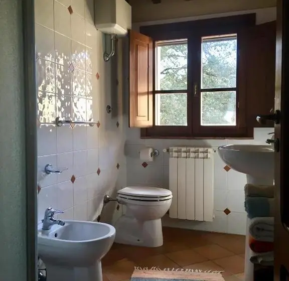 庭の見える1ベッドルームアパートメント, Agriturismo La Palazzina