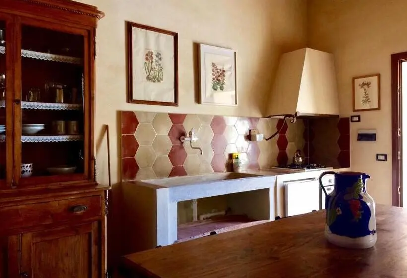 バルコニー付き1ベッドルームアパートメント, Agriturismo La Palazzina