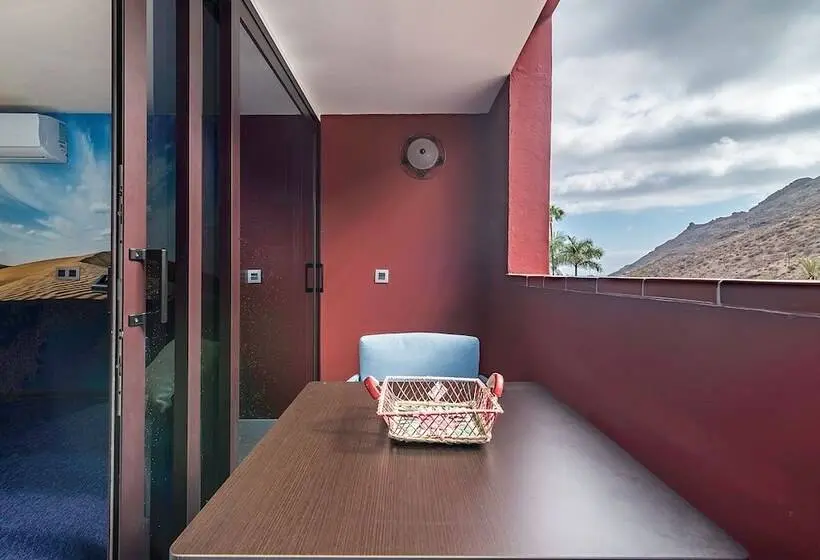 1 Bedroom Apartment with Balcony Pool View, Sol Mogan Suites - Adults Only