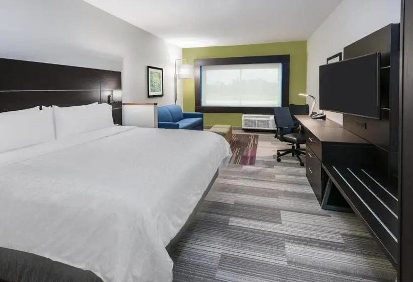 キングサイズベッドのスイートルーム, Holiday Inn Express & Suites Bryan   College Station, An Ihg