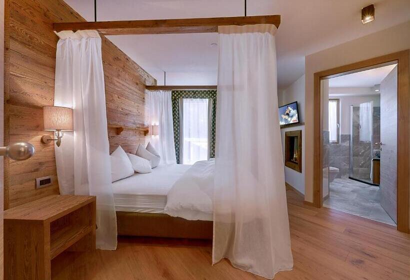 4인용 스탠다드 룸, Chalet Degli Angeli