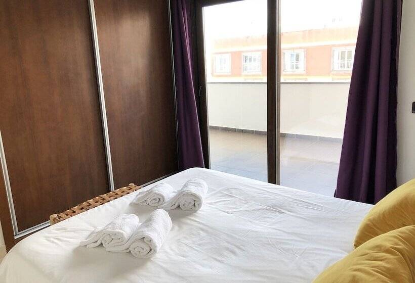 Апартаменты 2 Спальни с Террасой, Cotillo Ocean View