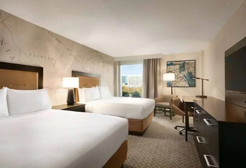 ２ダブルベッドのスタンダードルーム, Doubletree By Hilton Mclean Tysons