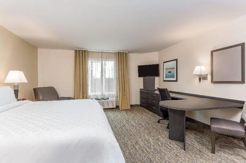 キングサイドベッドのスタンダードワンルーム, Candlewood Suites Bensalem   Philadelphia Area, An Ihg