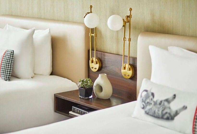 Номер Стандарт 2 Двуспальные Кровати, Hyatt Centric Gran Via Madrid