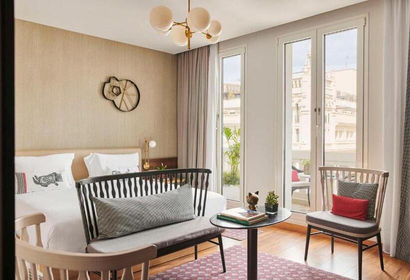 Номер Стандарт Двуспальная Кровать, Hyatt Centric Gran Via Madrid